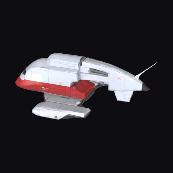 Futuristic Spaceship Concept