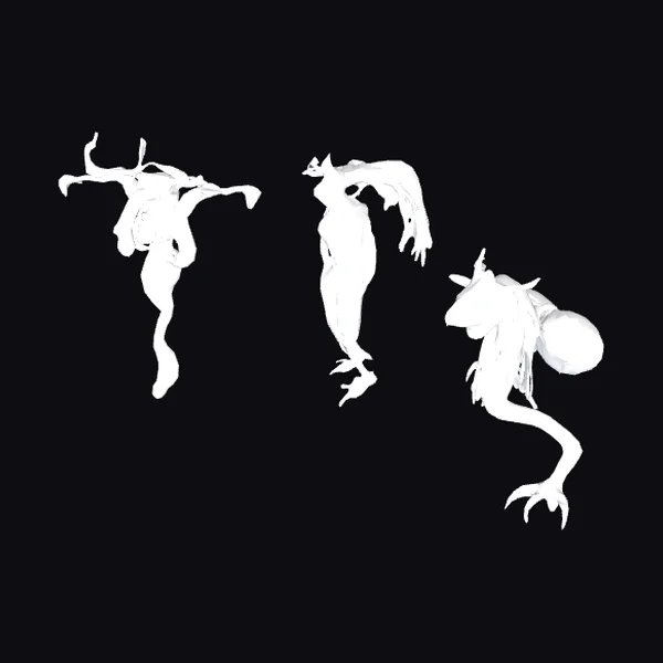 Creatures in Line Art