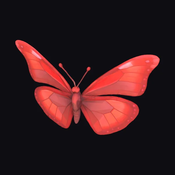 Red Butterfly
