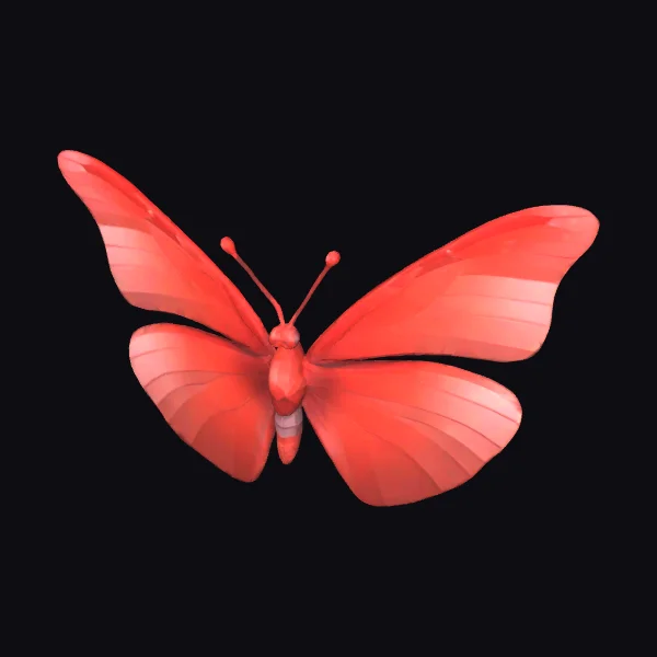 Red Butterfly