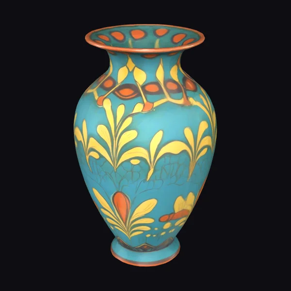 Art Deco Floral Vase