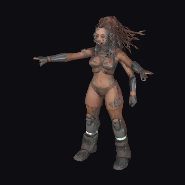 Cyborg Female Metalhead