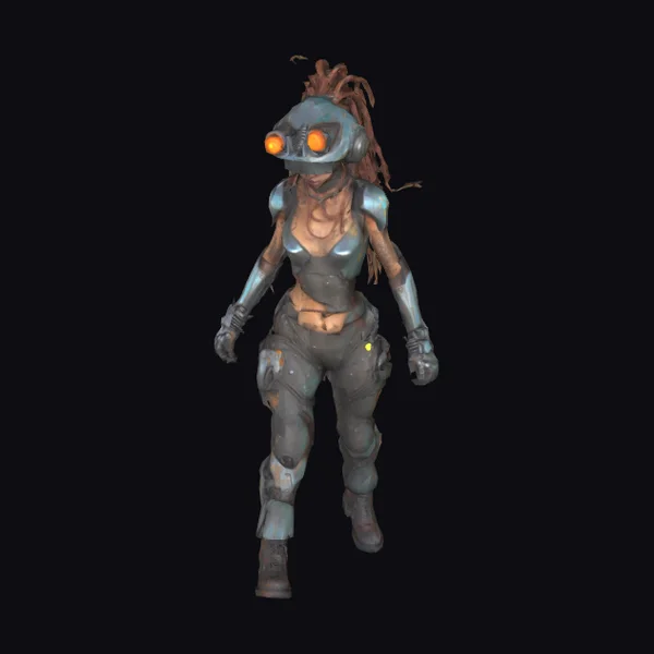 Cyborg Metalhead Female