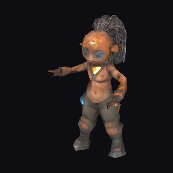 Cyborg Girl Metalhead