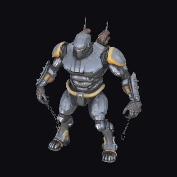 Muscular Cyborg Tank