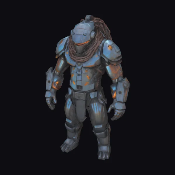 Cyborg Metal Warrior