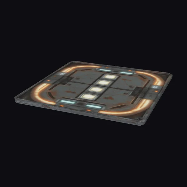 Futuristic Ceiling Panel