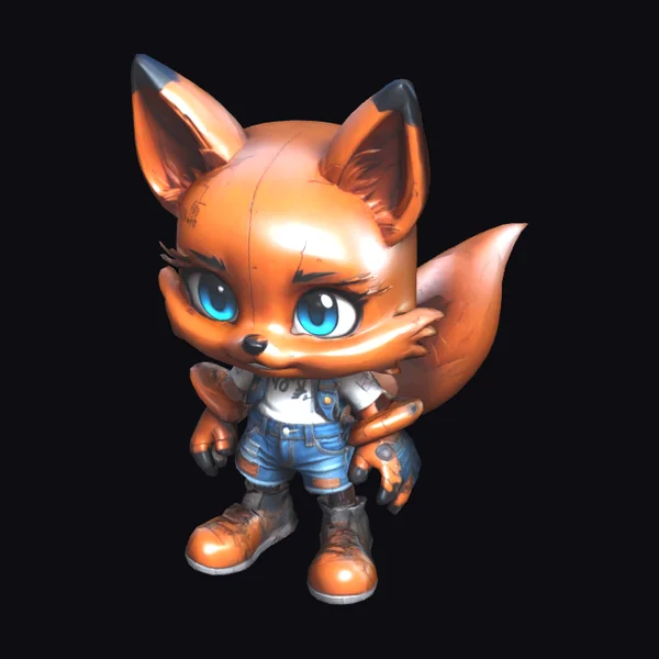 Cute Foxy in Jeans