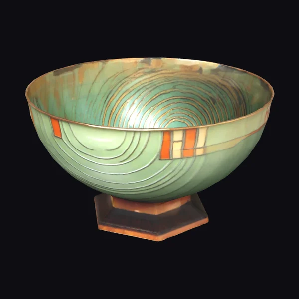 Art Deco Style Bowl