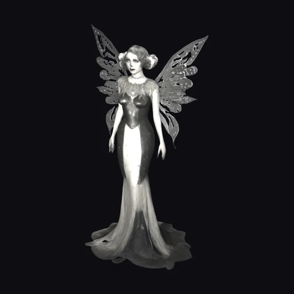 Art Deco Fairy Statue