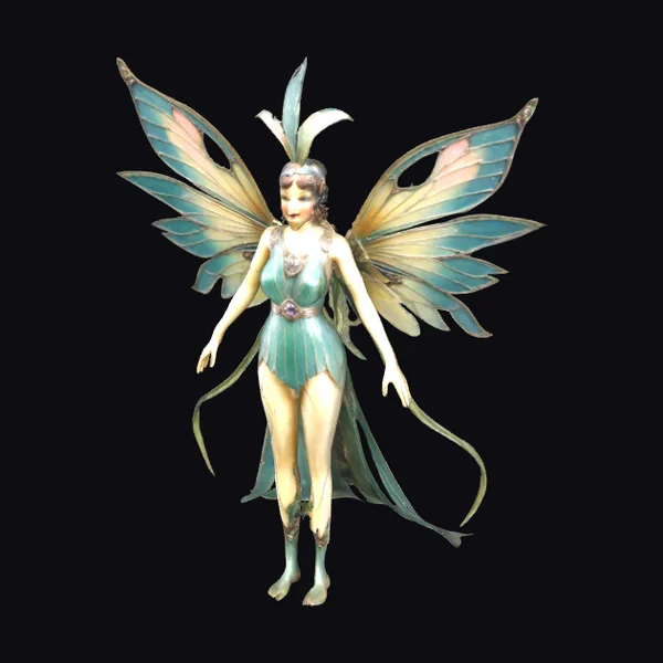 Art Deco Fairy Figurine