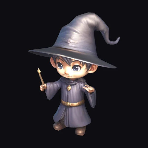 Young Wizard Chibi