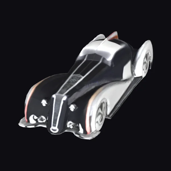 Retro Futuristic 6 Wheeler