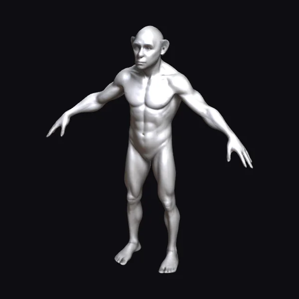 Australopithecus Full Body