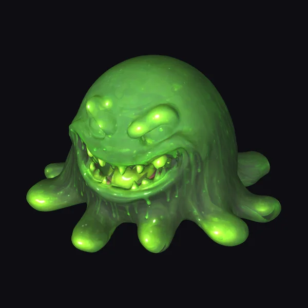 Green Gelatinous Monster