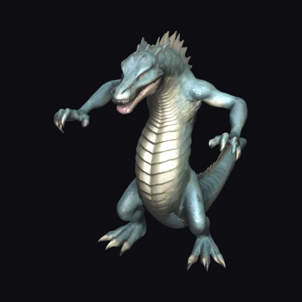 River Monster Sculpted Art