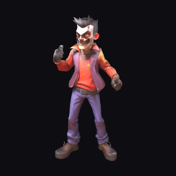 Maniacal Killer Character