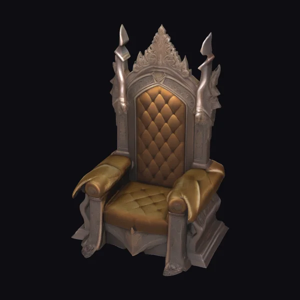 Ornate Throne Chair