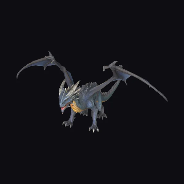 Dark Winged Dragon Creature