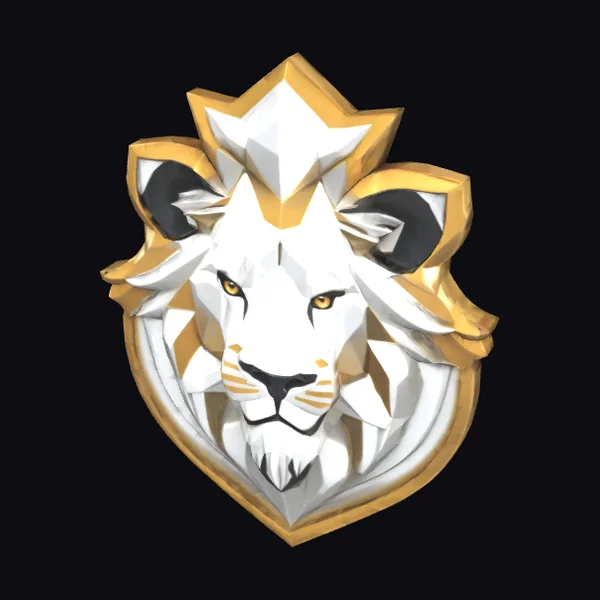 Golden Lion Emblem