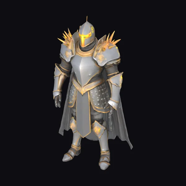 Glowing Knight Armor