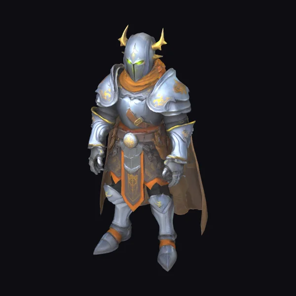 Glowing Knight Armor