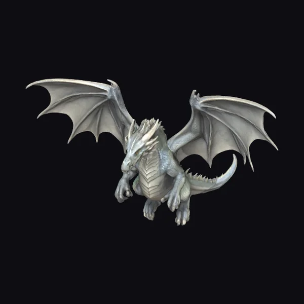 Gray Winged Dragon Creature