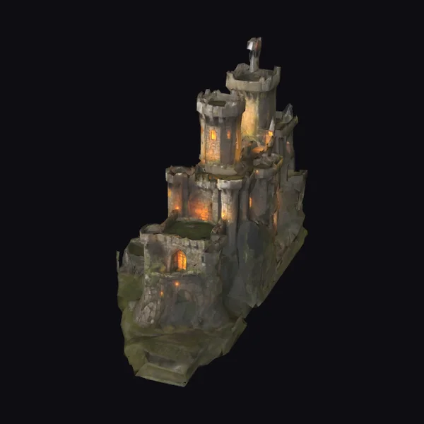 Ancient Sea Fortress Ruins