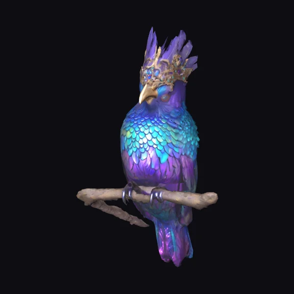 Majestic Jewel Bird