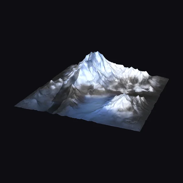 Snowy Mountain Range