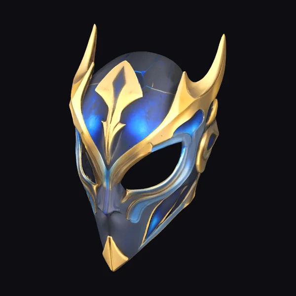 Cosmic Gold Mask