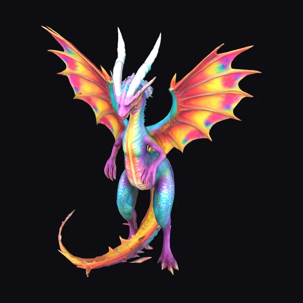 Psychedelic Dragon Lady