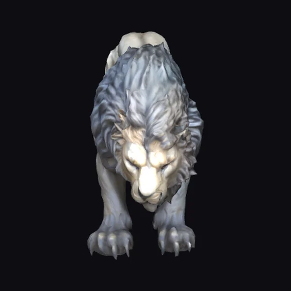 Stone Lion Statue