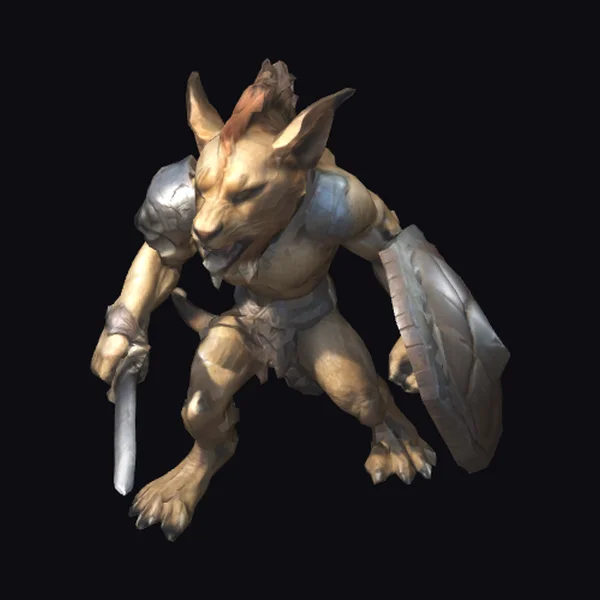 Fierce Hybrid Monster