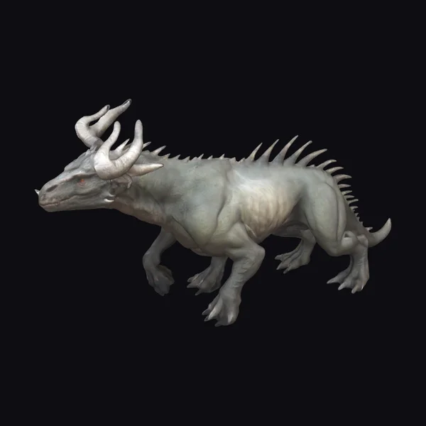 Horned Reptilian Beast