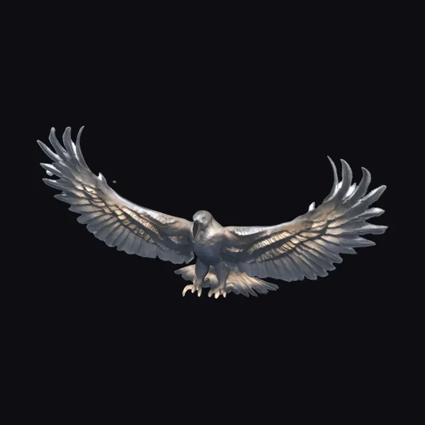 Majestic Eagle in Flight