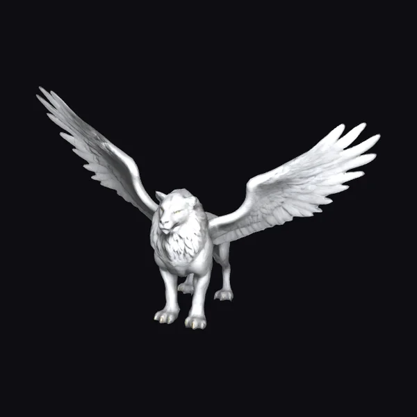 Majestic Griffin Statue