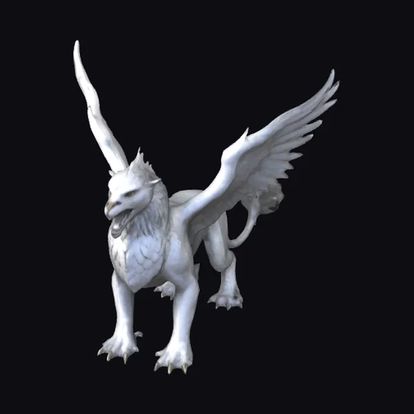 Majestic Griffin Statue