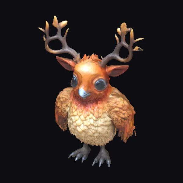 Avian Antlered Creature