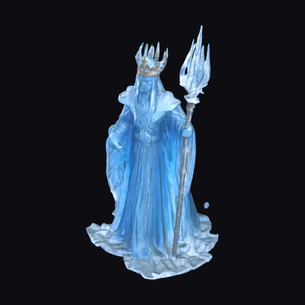 Icy Blue Robed Monarch