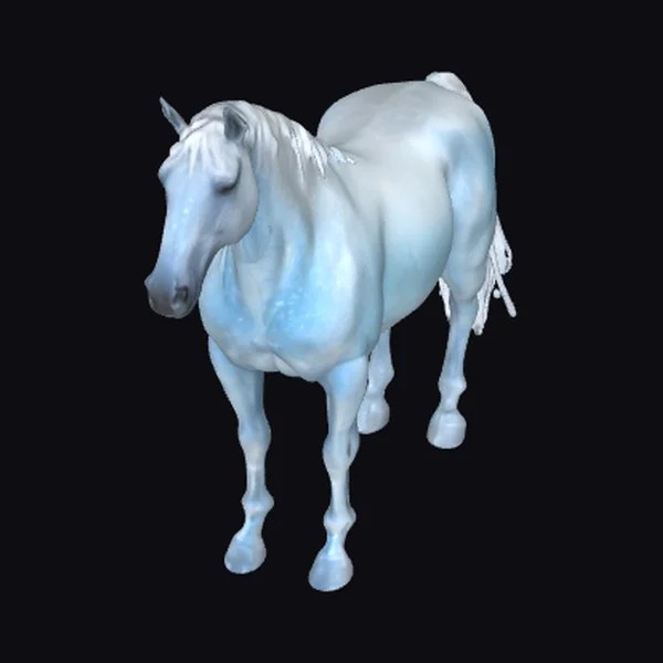 Ice Blue Horse