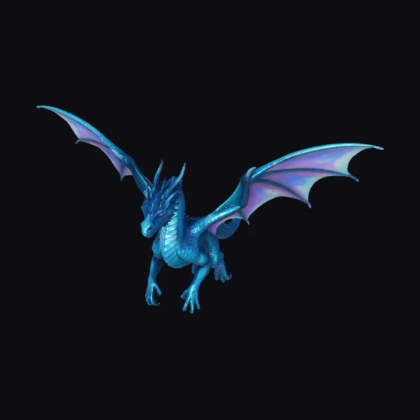 Azure Winged Dragon