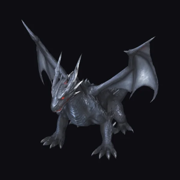 Dark Armor Plated Dragon