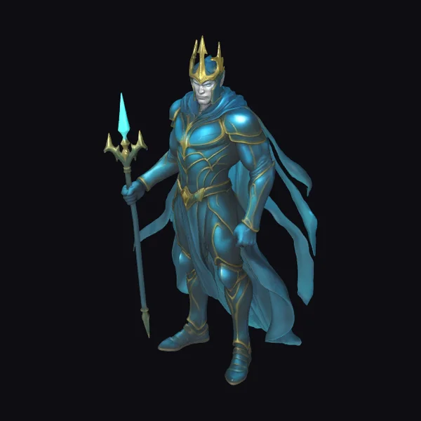 Armored Royal Figure