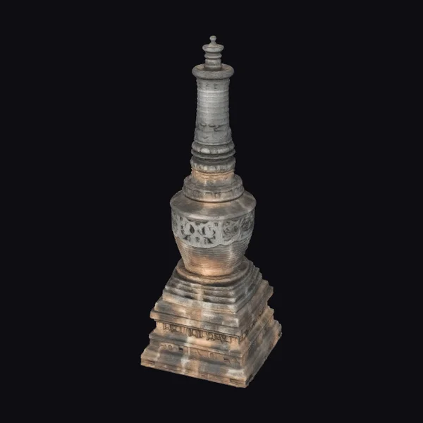 Ancient Stone Stupa Tower