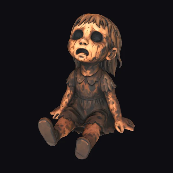 Dirty Girl with Black Eyes