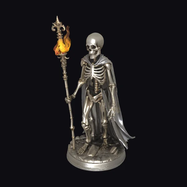 Silver Skeleton Guardian