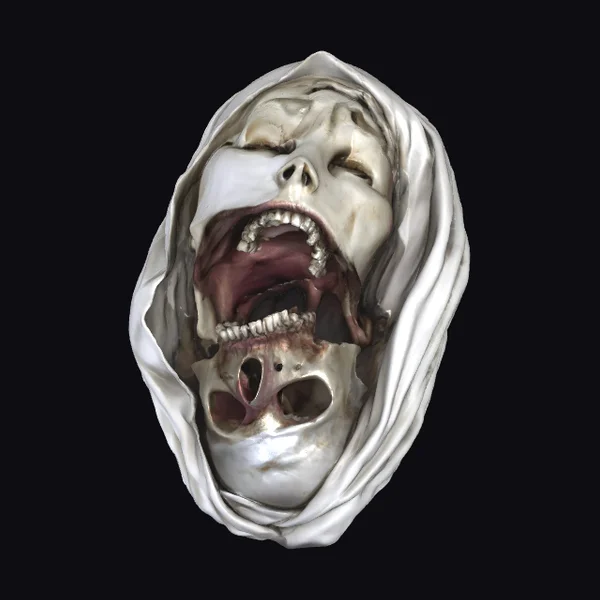 Screaming Skull Mask