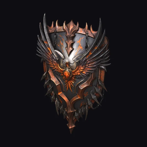 Eternal Phoenix Crest Shield