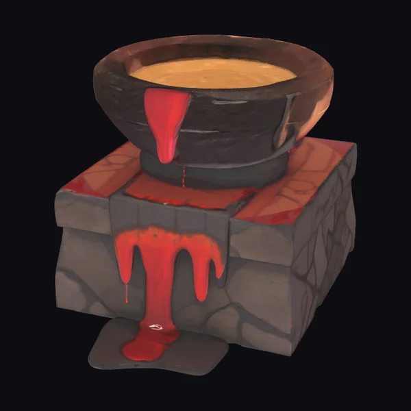 Bloodstone Ritual Altar